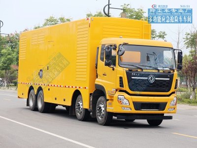 東風天龍前四后八電源車600-1000kW